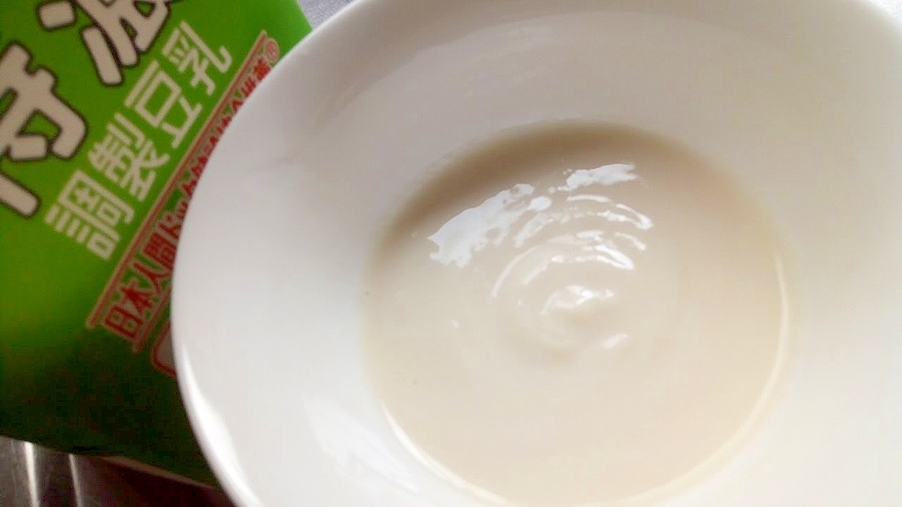 LG21の豆乳ヨーグルト
