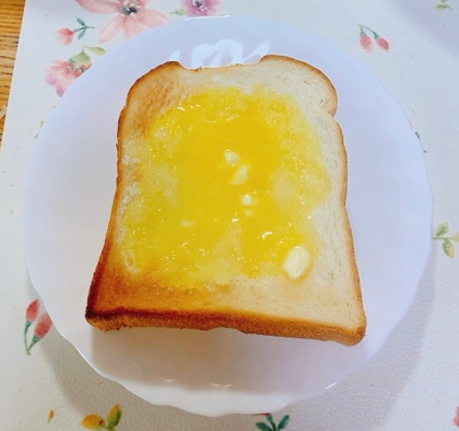 生姜とザラメ糖のバタートースト