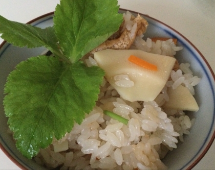白だしを使って簡単・美味しい☆筍ご飯☆