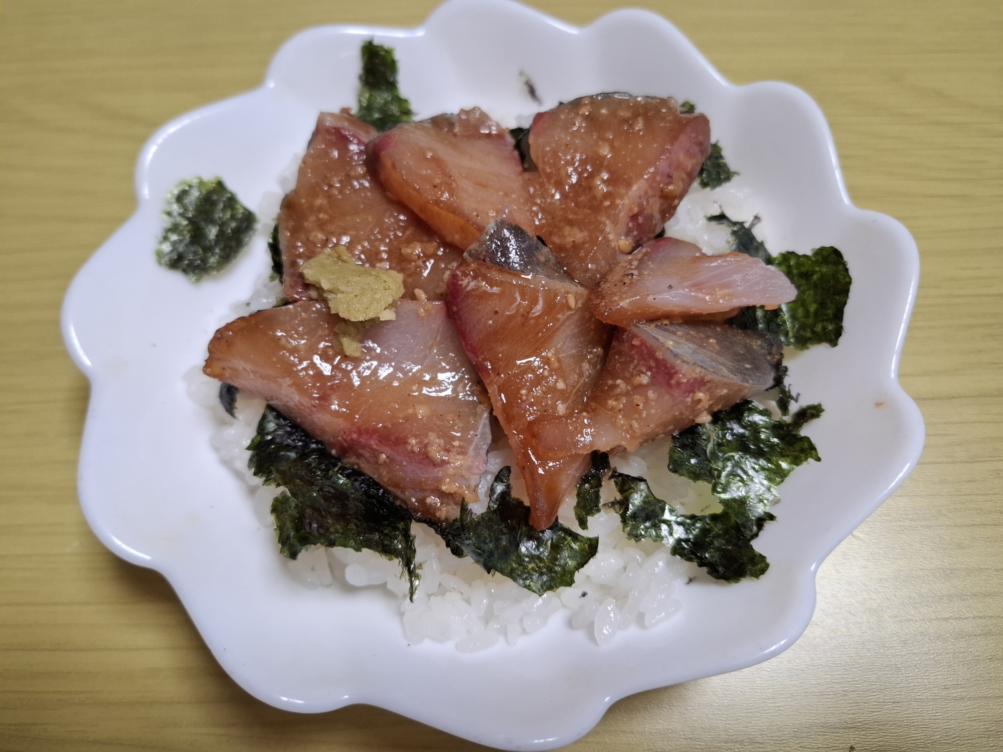 ぶりのづけ丼