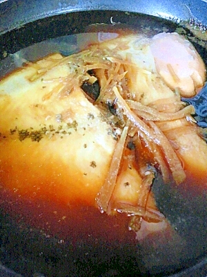 子持ちカレイの煮付け