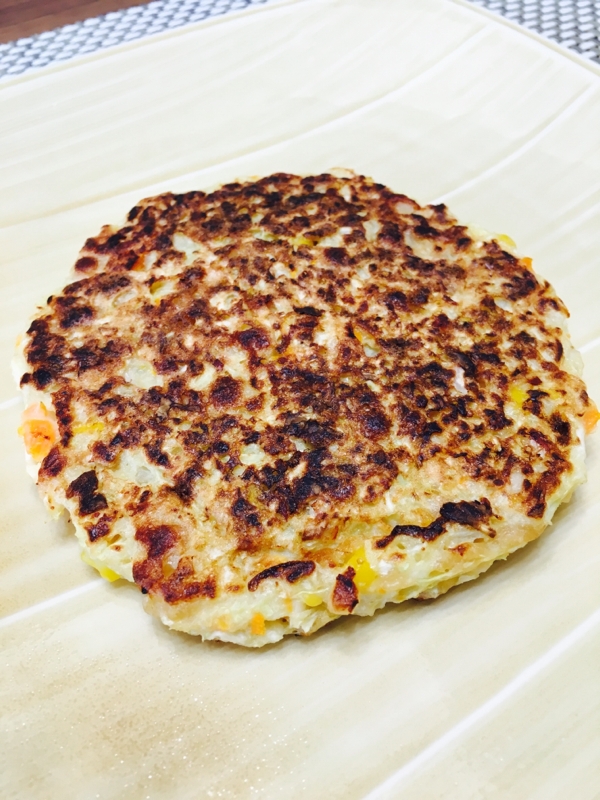 キャベツたっぷり 子供むけ具沢山お好み焼き レシピ 作り方 By にょっき5433 楽天レシピ