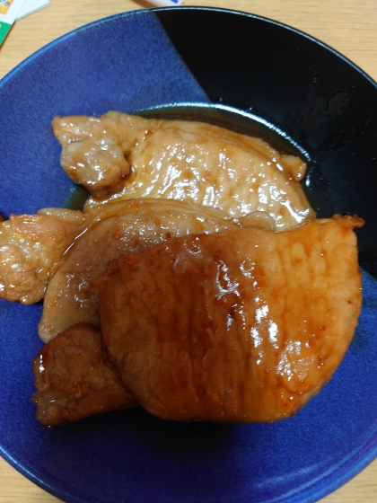 子供も大好きな　トンテキ