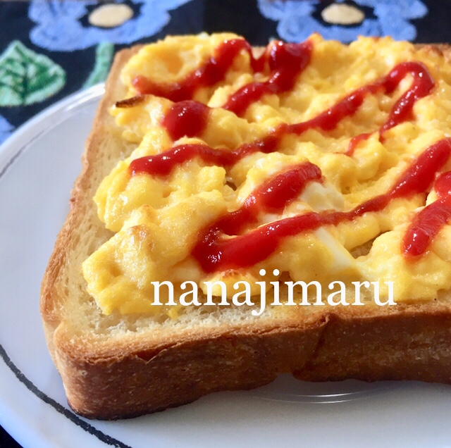 【モーニング☆】ふわふわマヨ卵トースト