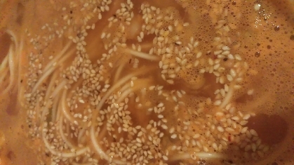 たっぷりキムチの美腸にゅうめん＋＋