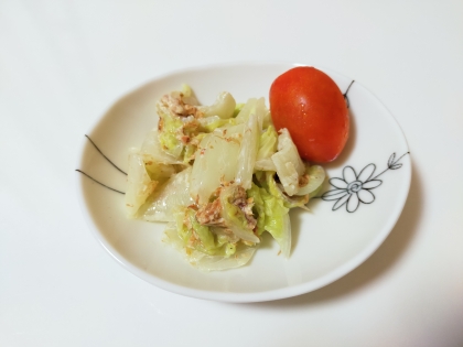 白菜の削り節サラダ