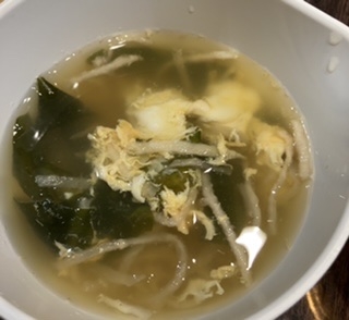 切り干し大根のかき玉スープ