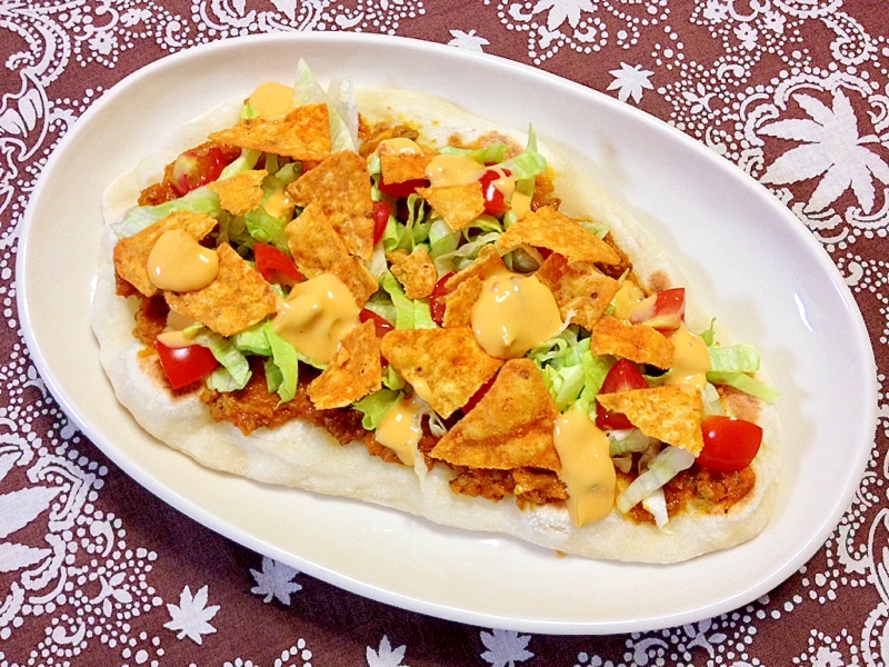 モス風☆ナン•タコス