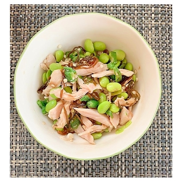 サラダチキンと枝豆とオクラの塩昆布和え レシピ 作り方 By Niko Smile 楽天レシピ サラダチキンと枝豆とオクラの塩昆布和え レシピ 作り方 By Niko Smile 楽天レシピ