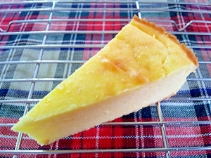 べイクドだけど重くない★さつま芋のチーズケーキ