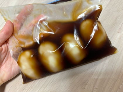 ラーメン屋さんの煮卵みたいな♪味付たまご
