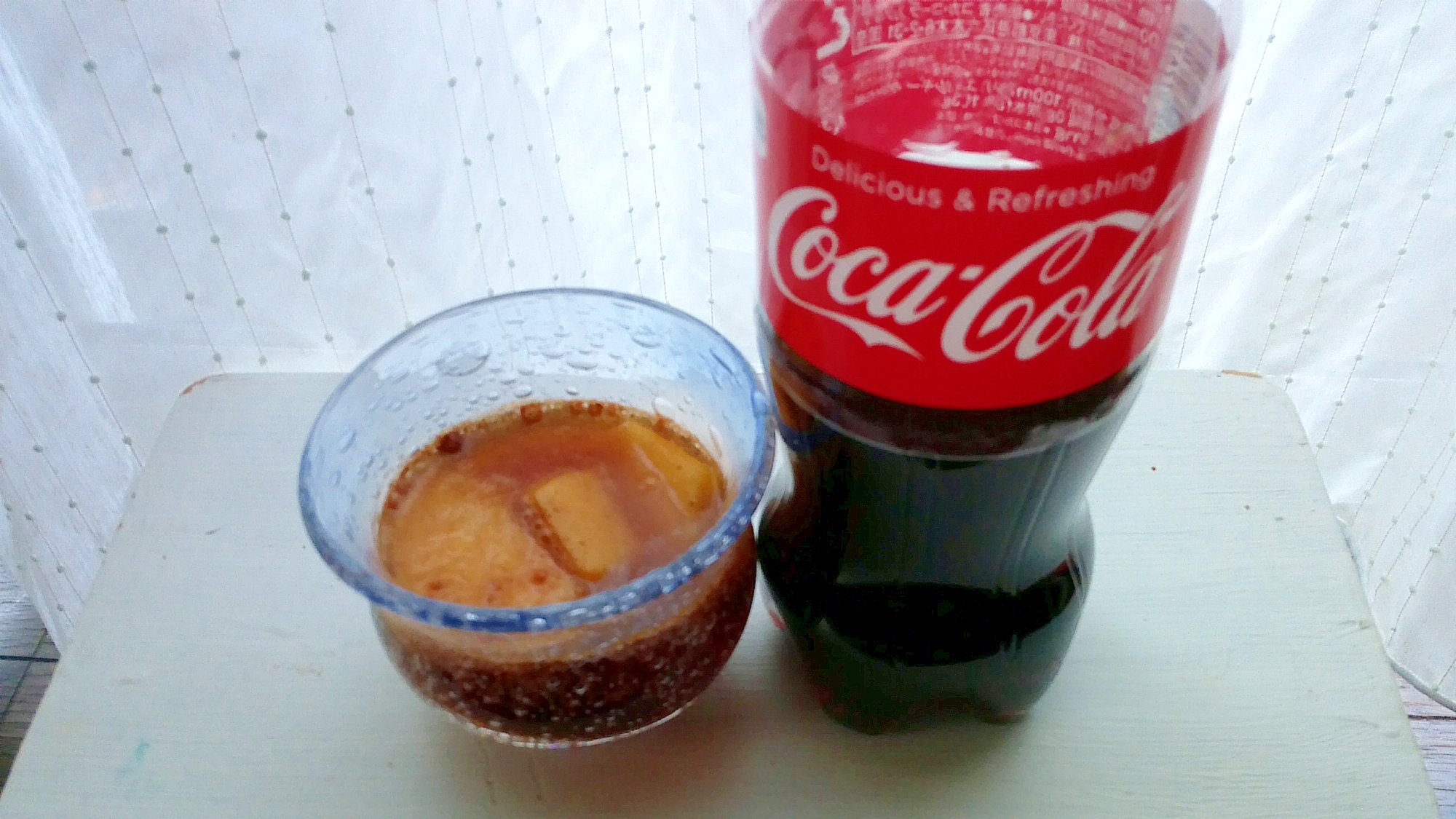 【コカ･コーラ】柿のエキゾチックスプラッシュ