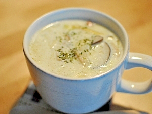 あったか♪きのこのクリームスープ