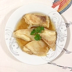 カルシウム満点 かすべの煮つけ レシピ 作り方 By 2727椿 楽天レシピ カルシウム満点 かすべの煮つけ レシピ 作り方 By 2727椿 楽天レシピ