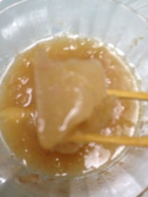 酵素を生かした桃のジュレ