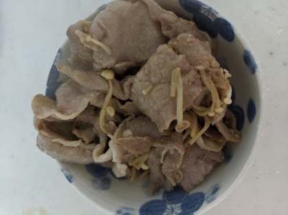 お味バッチリ★
えのきもお肉も美味しくて、確かにご飯がすすみました！