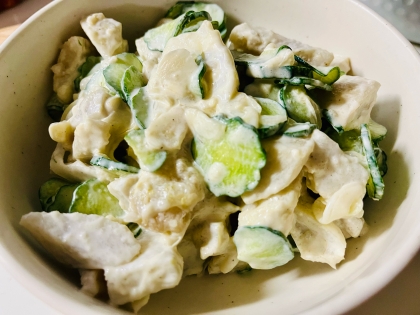 ハムときゅうりのポテトサラダ