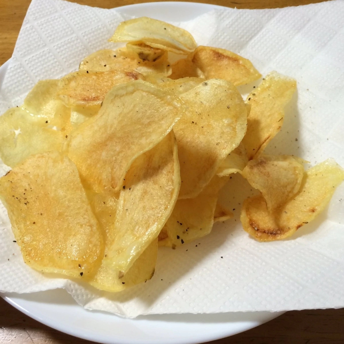 手作りポテトチップス レシピ 作り方 By Mame219 楽天レシピ