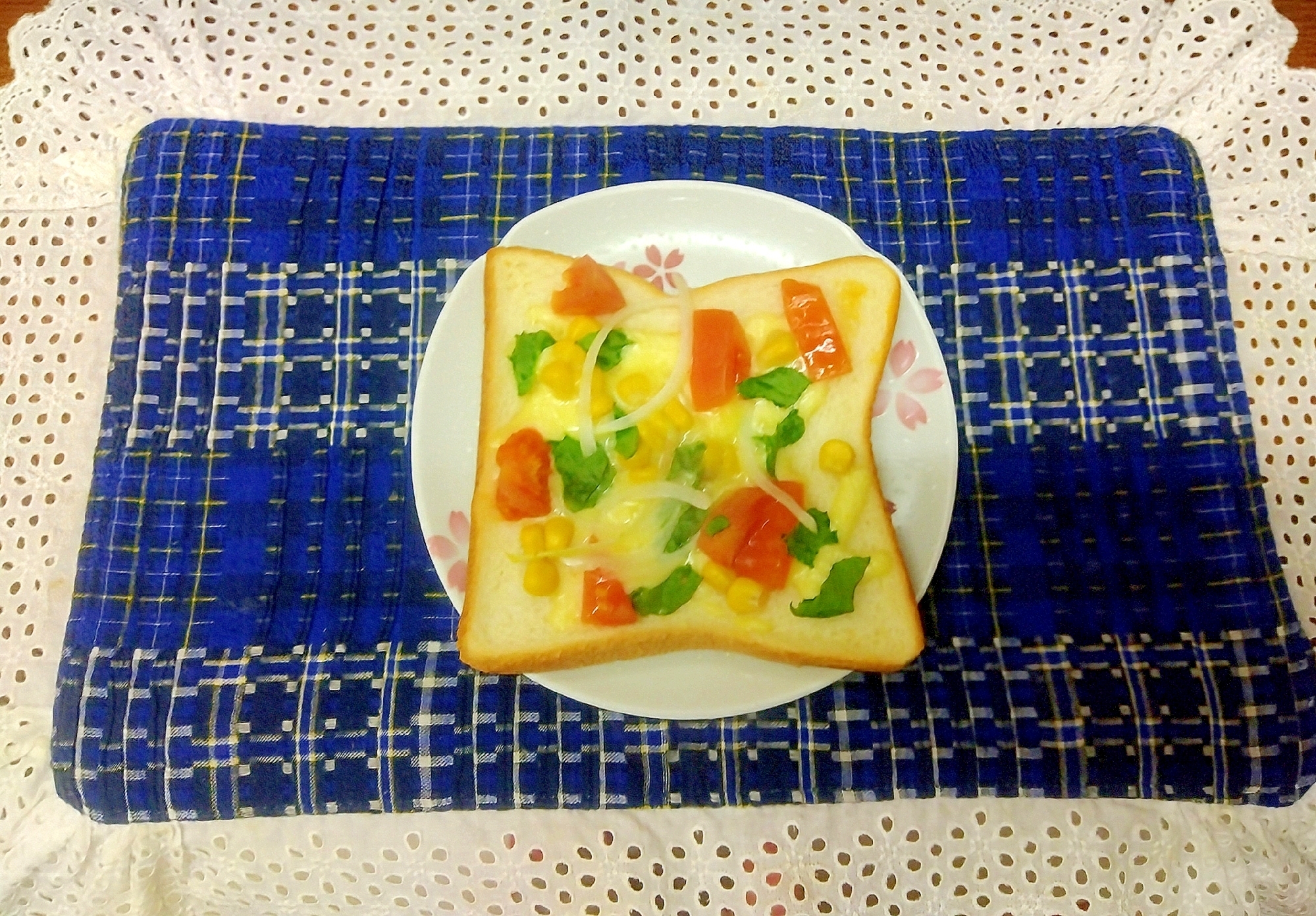 トマトピザトーストその2
