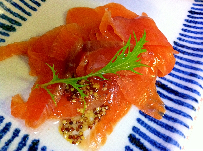 スモークサーモン 粒マスタードドレッシングで レシピ 作り方 By Bebe2936 楽天レシピ スモークサーモン 粒マスタードドレッシングで レシピ 作り方 By Bebe2936 楽天レシピ