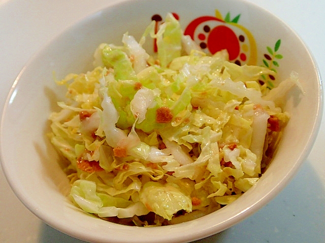 大蒜・胡麻油香る　白菜の塩麹サラダ
