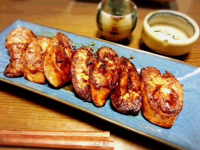 まるでフォアグラ? 焦がし醤油のぶり白子ソテー♪