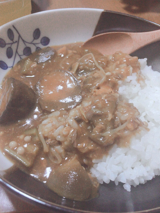 サバ缶カレー^_^