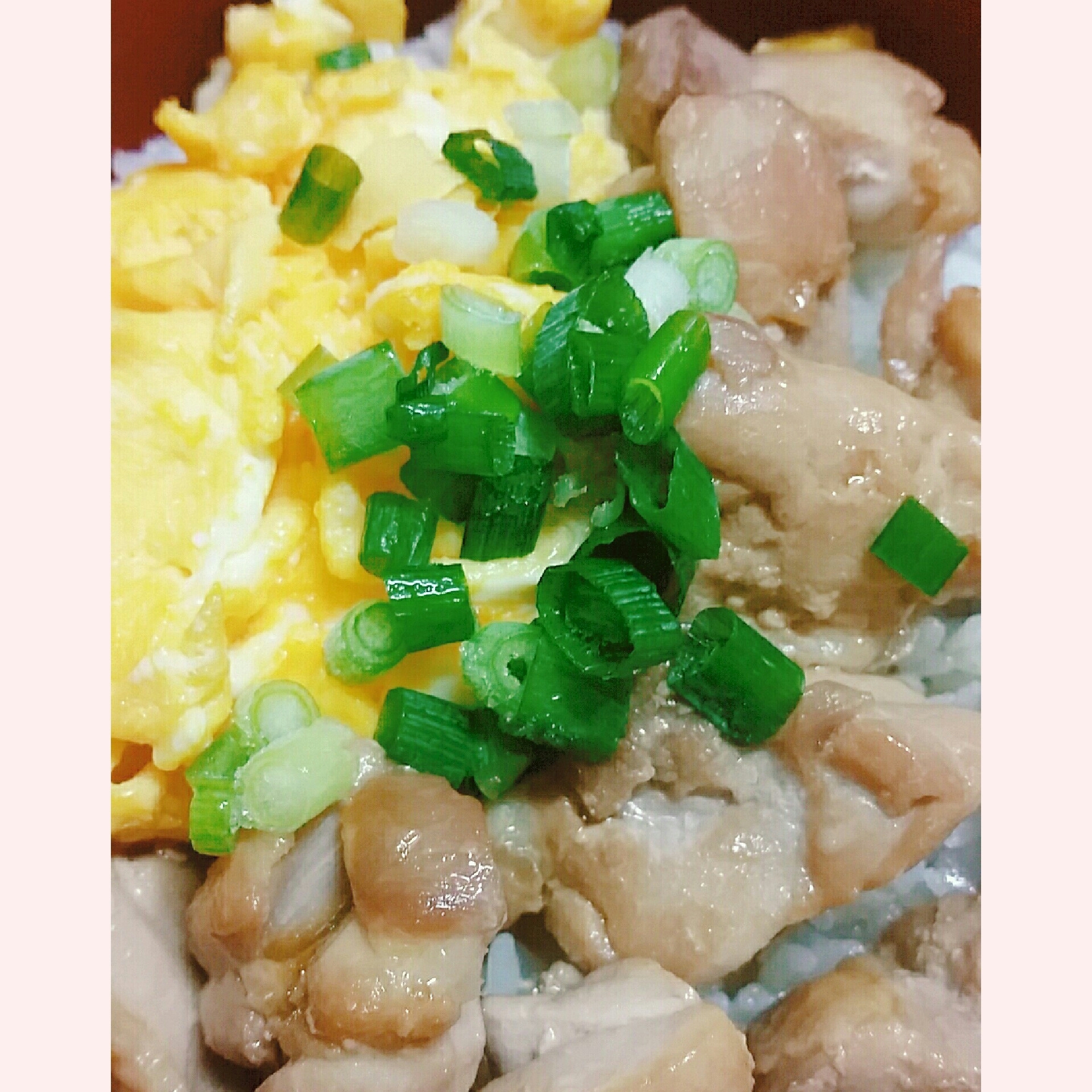 ♥簡単❣鶏もも肉の焼き鳥風丼♥