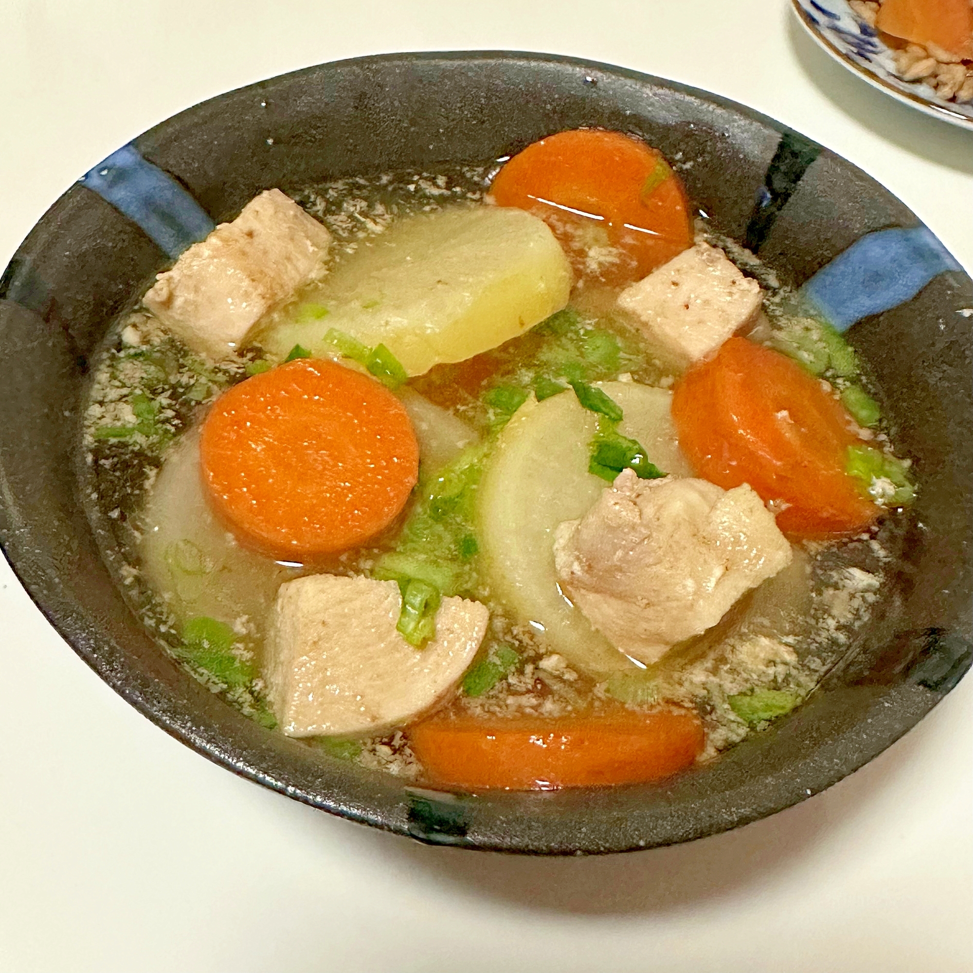 鶏むね肉と大根のオイスターソースススープ⑅୨୧⑅