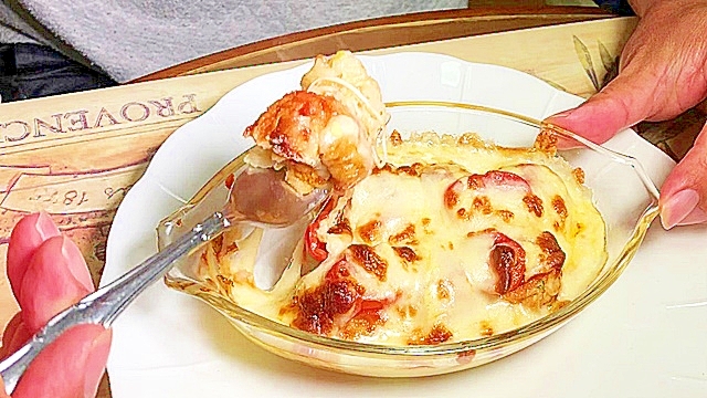 たこ焼きグラタンピザ 冷凍たこ焼き レシピ 作り方 By ひろしん2 楽天レシピ