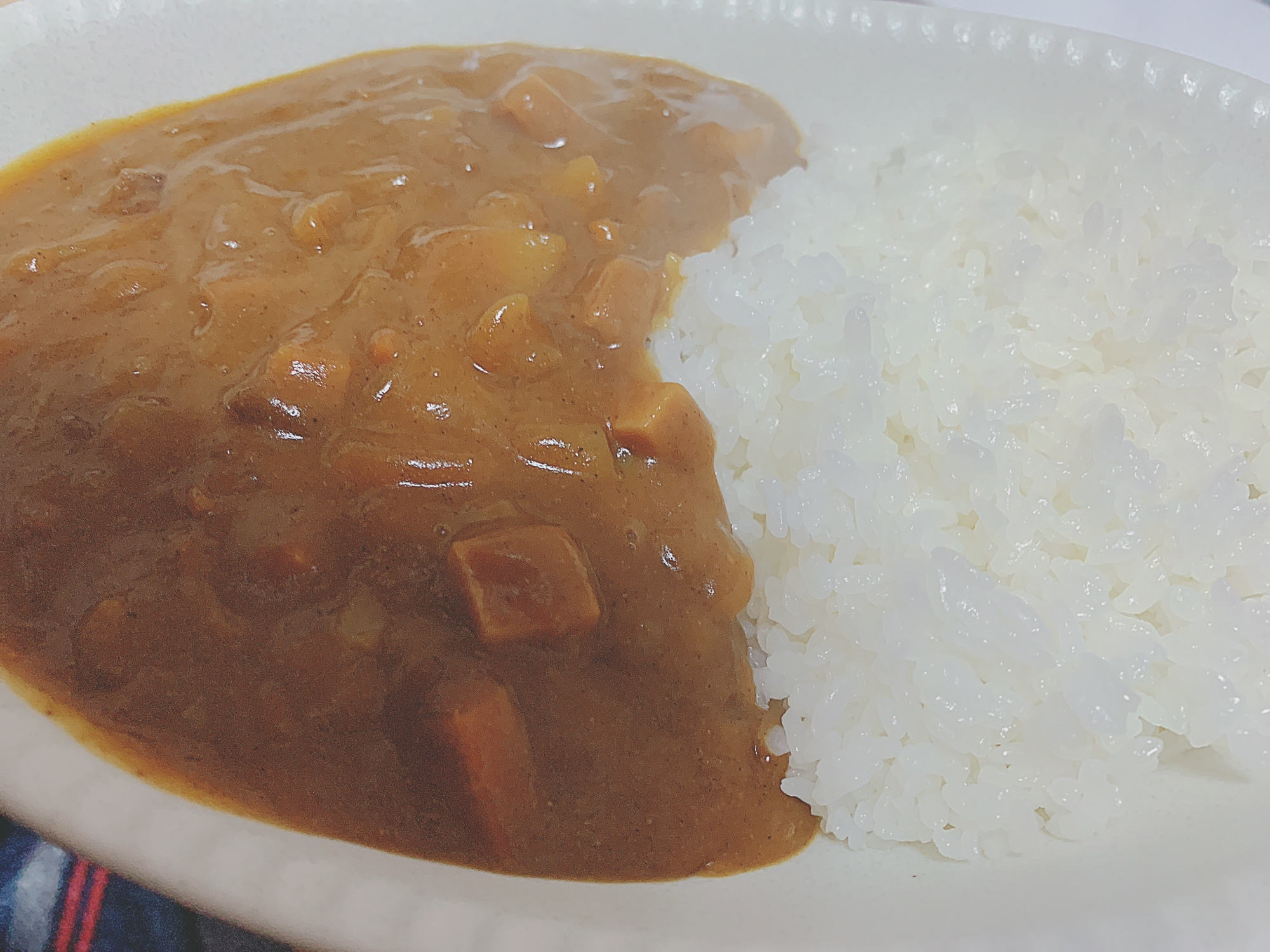 沖縄風★スパム入りカレー