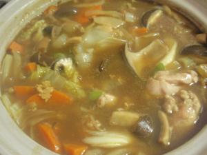 残り鍋をカレー鍋に変身させよう!!