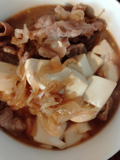 簡単！肉豆腐