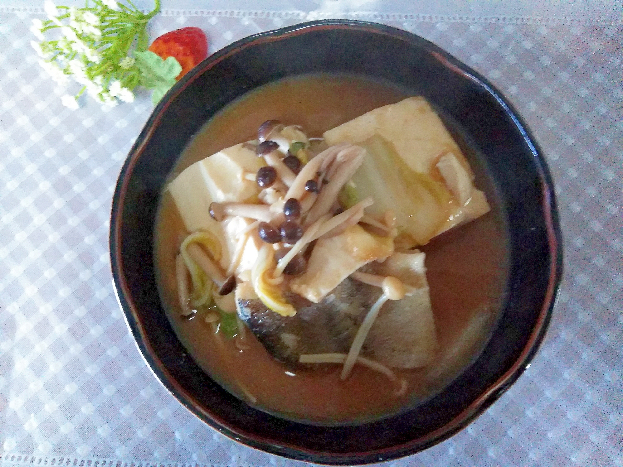 鱈の味噌鍋
