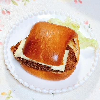 アジフライの梅しそサンド