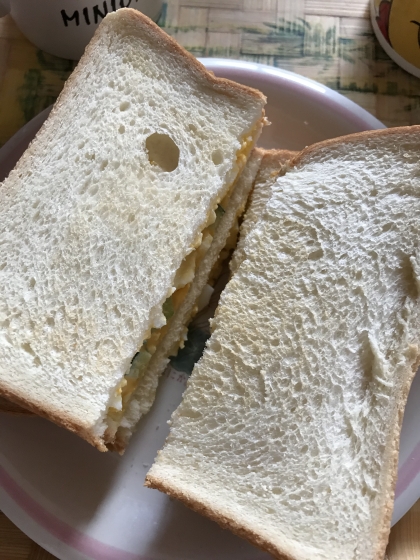 たまごときゅうりのサンドイッチ