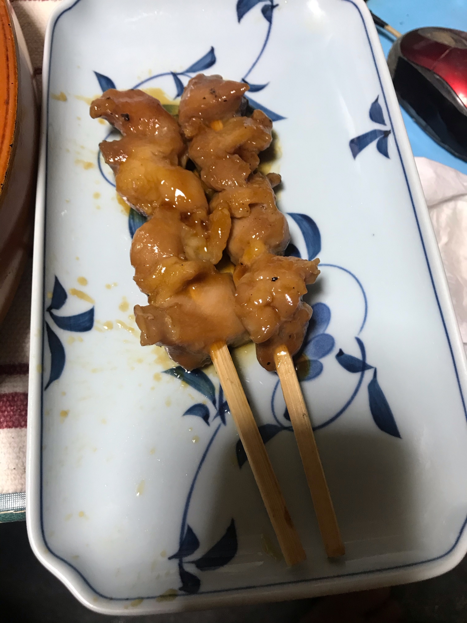 鶏モモ串焼き