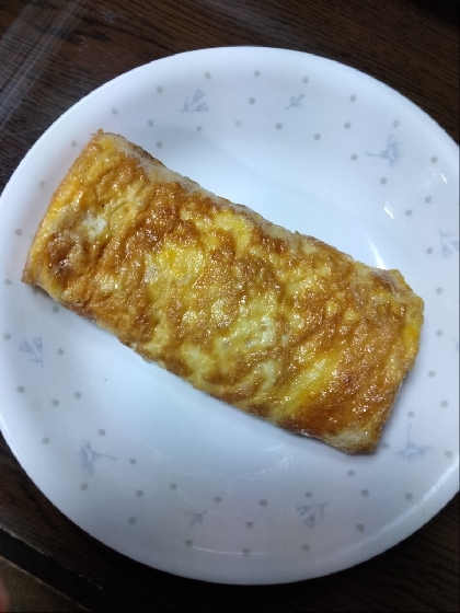 朝食にꕤクラフトパルメザンチーズとしらすの卵焼き