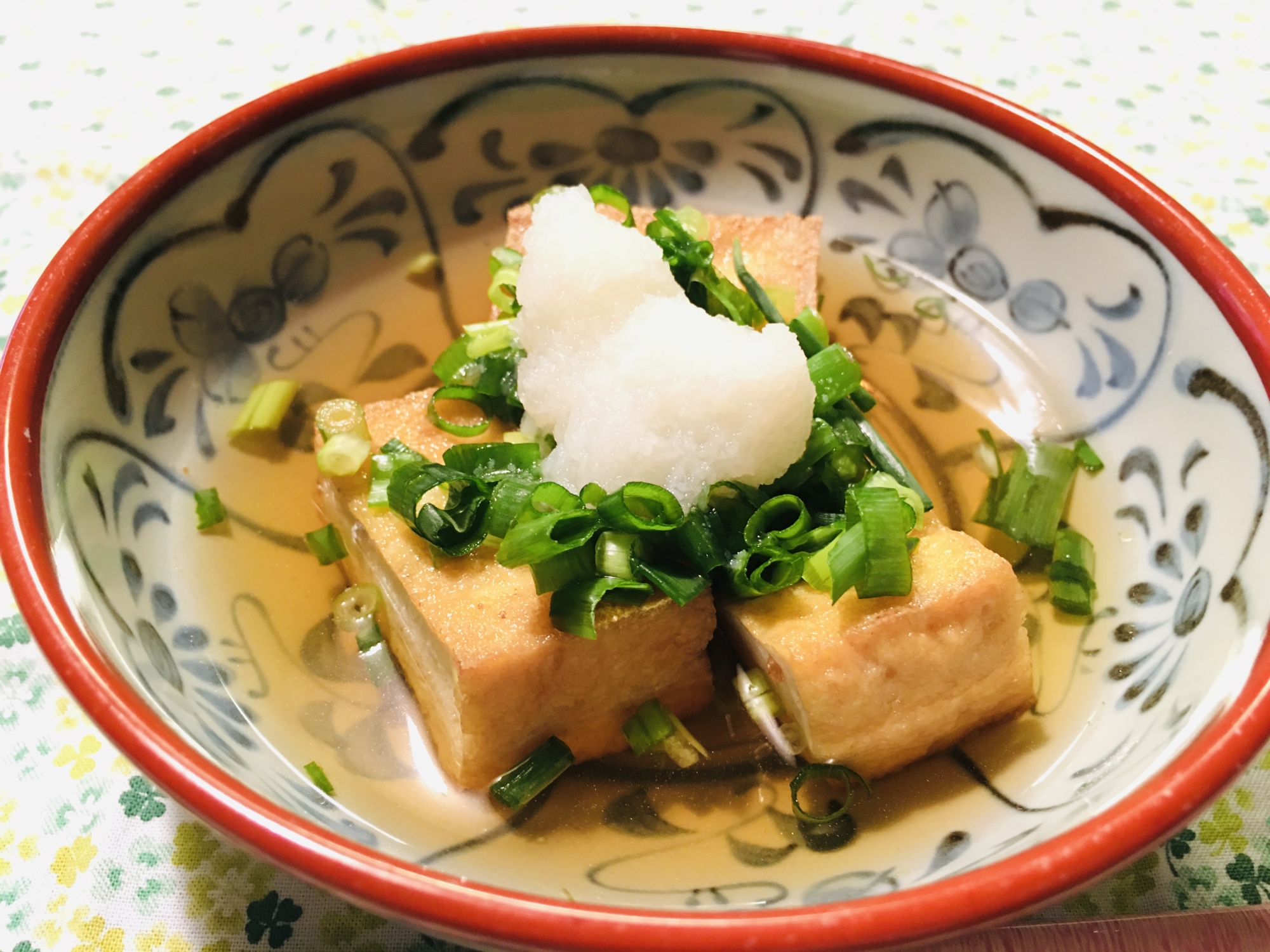 厚揚げで作る揚げ出し豆腐〜