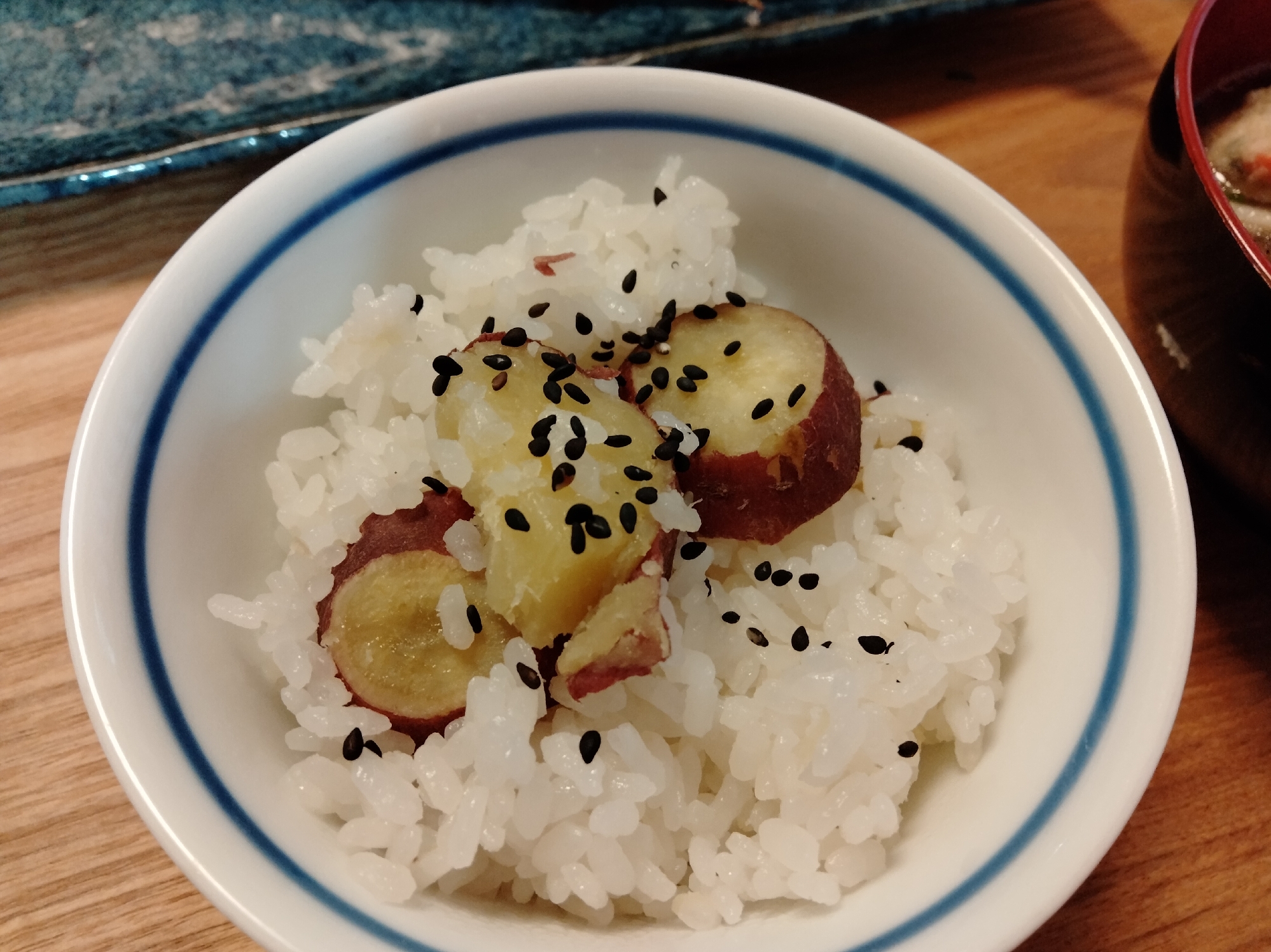 秋の味覚♪さつまいもご飯