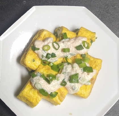 ♪ご飯に合う♡玉子焼きの明太マヨがけ♪