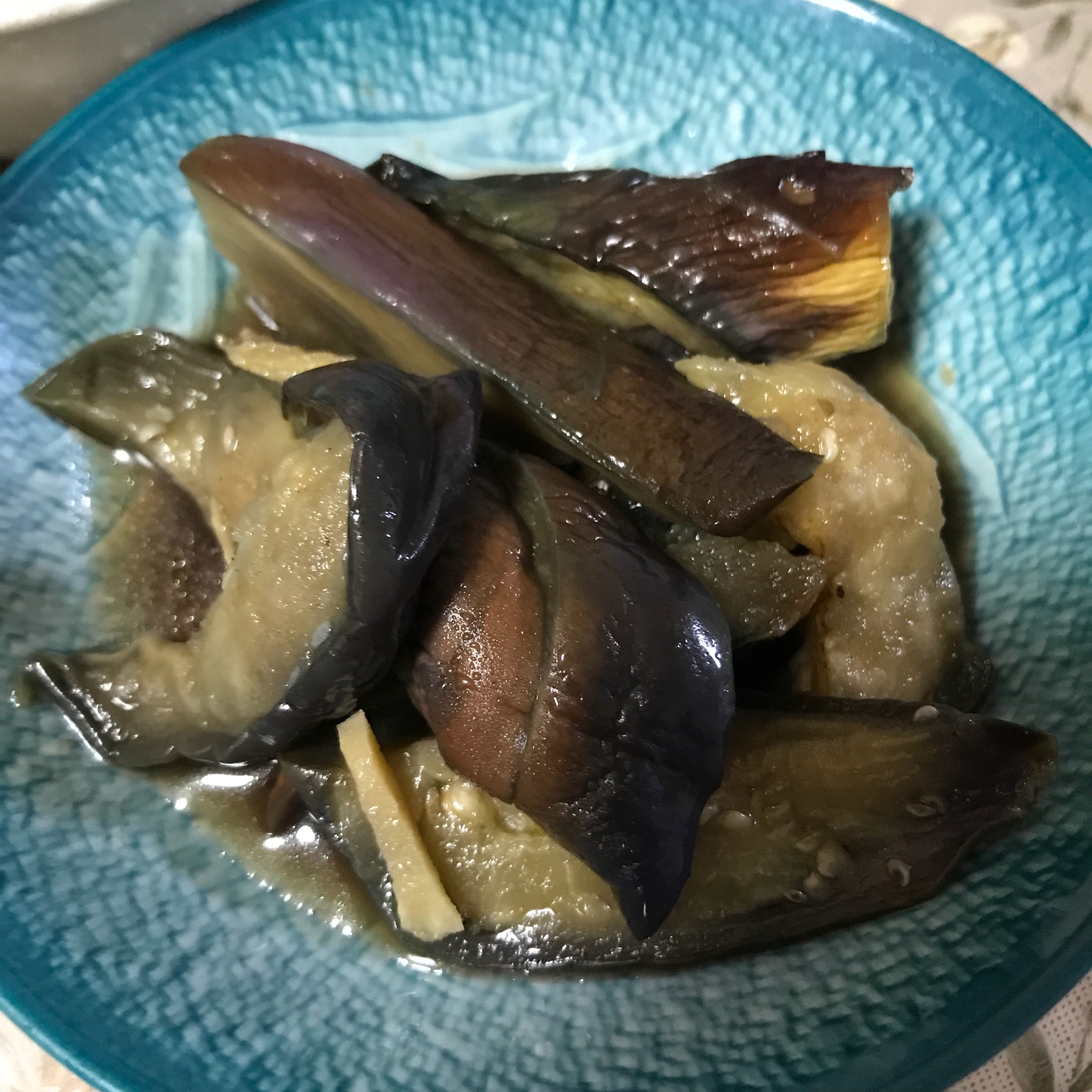 少量の油で！茄子の揚げ浸し