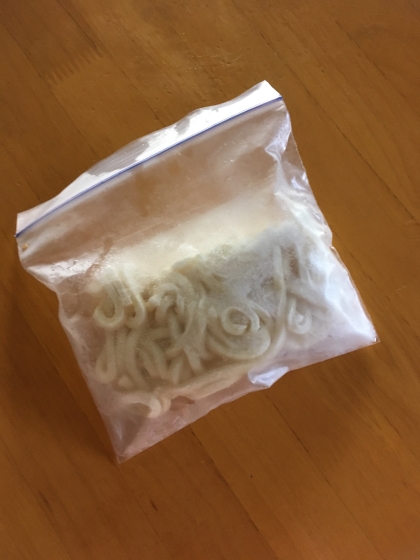 離乳食後期 うどんの冷凍保存 レシピ 作り方 By 1580 楽天レシピ