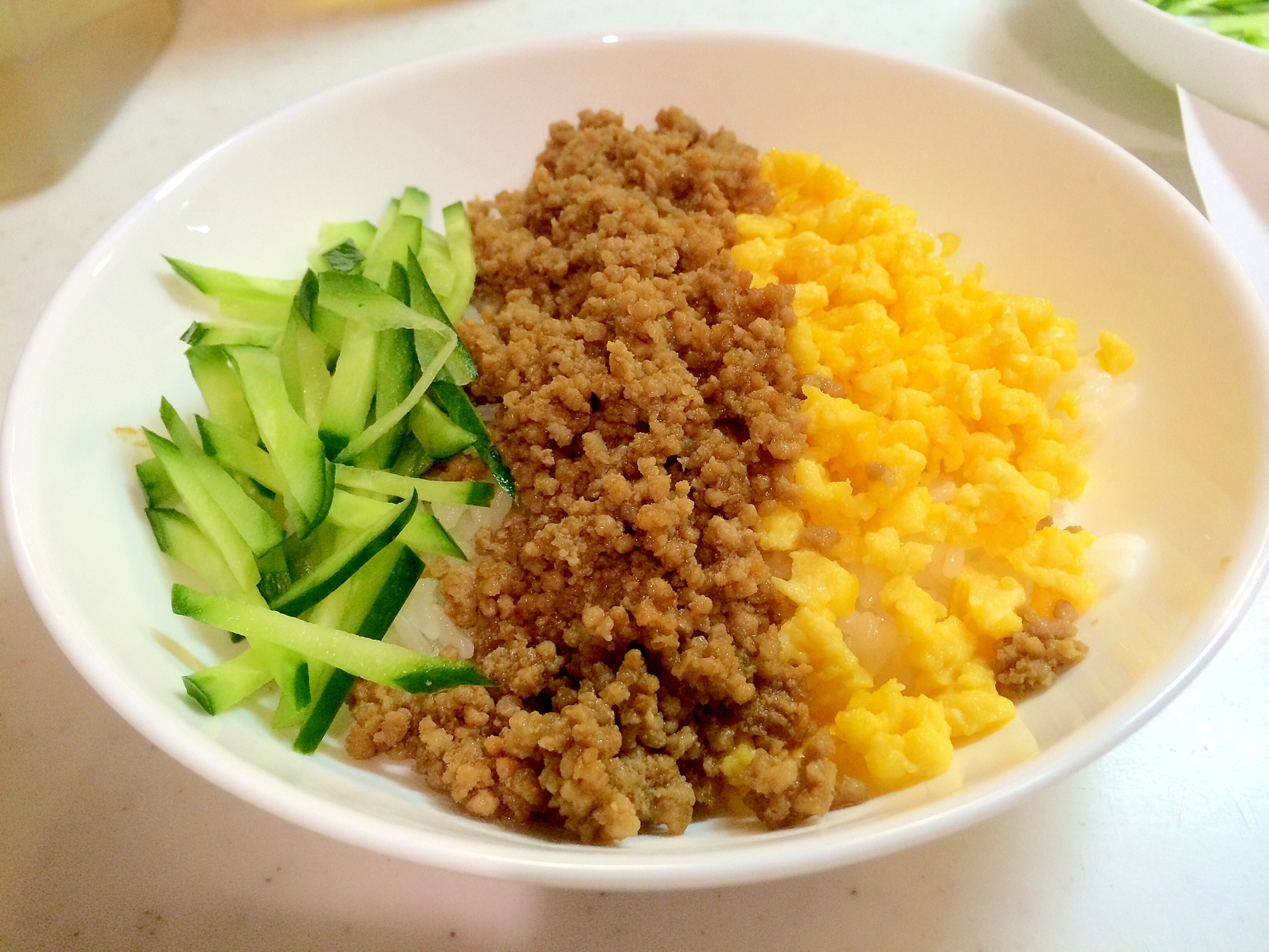 みんな大好き！！ 三色丼‼︎