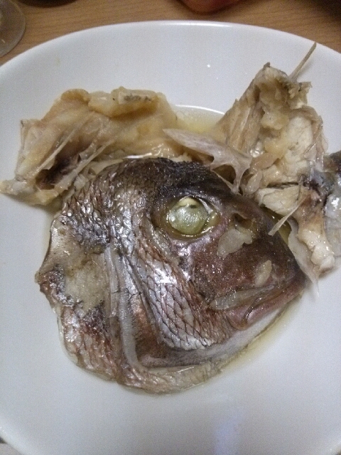 うちの旦那さんも大好き!鯛のあらの煮つけ