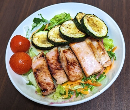 焼くだけで簡単においしく☆厚切りハムステーキ