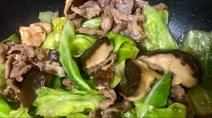 野菜シャキシャキ！肉野菜炒め