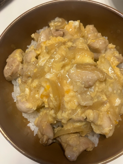 濃い味親子丼