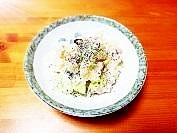 梅紫蘇＆胡麻風味♪レタスとソーセージのポテトサラダ