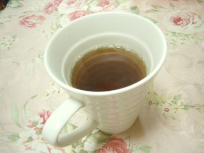(♥ó㉨ò)ﾉこんにちは～❤
濃いめに煮出した紅茶の味と香りが凄く幸せ～❤＾＾❤クンクンずっとしておきたいと思っちゃった＾＾
いつも有難う(人´∀｀o)❤